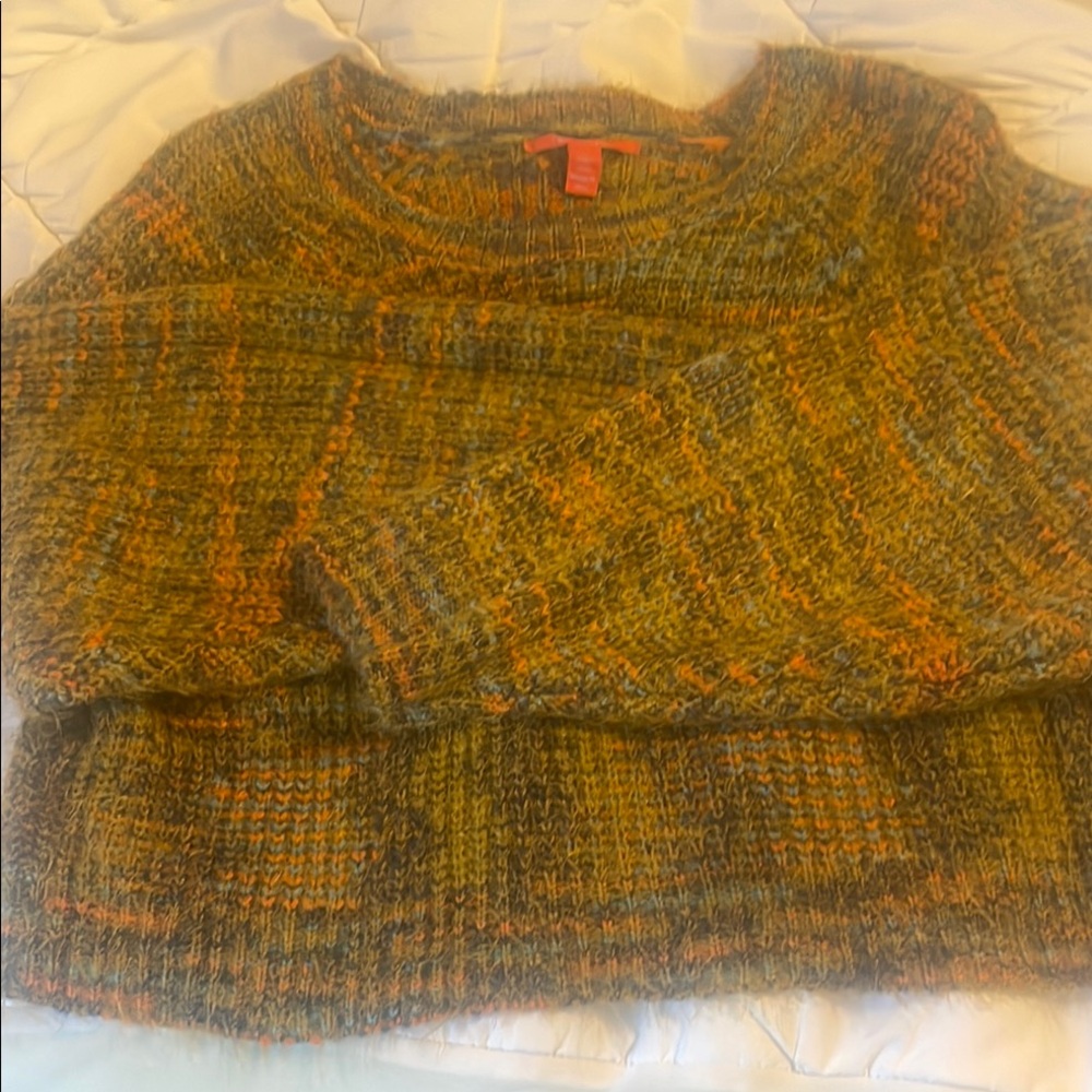 Cozy Multicolor Knit Sweater